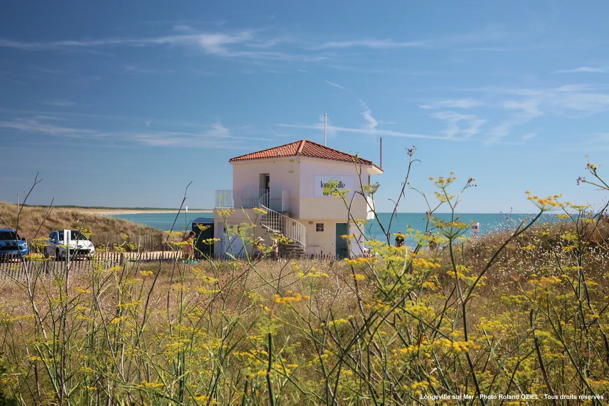 Poste de surveillance à Longeville sur Mer