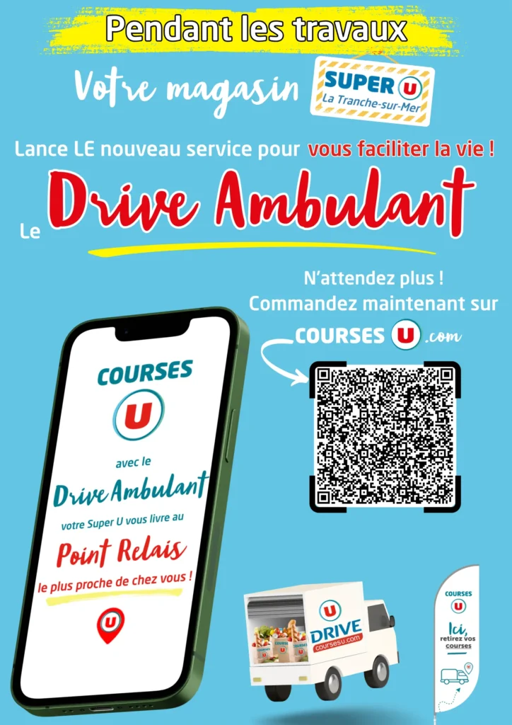 drive ambulant la tranche sur mer